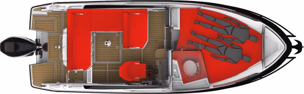 PARKER 720 ADVENTURE – PREMIUM FAMILY DAY CRUISER & WEEKEND ADVENTURE BOAT full